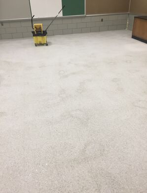 Before & After Commercial Floor Strip & Waxin Gwynn Oak, MD (1)
